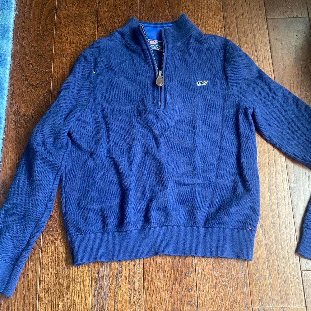 Boy’s vineyard vines half zip pullover